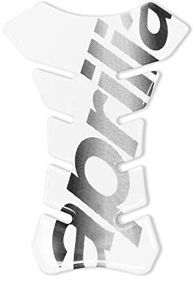 4R Quattroerre.it 18090 Tankpad 3D Motorrad Tankschutz Aprilia, Transparent, 13 x 19 cm