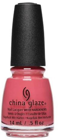 China Glaze Nail Lacquer with Hardeners, 14 ml, Can't Sandal This