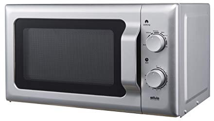 Silva-Homeline MWU 20.4 Unterbau Mikrowelle silber, 17 Liter