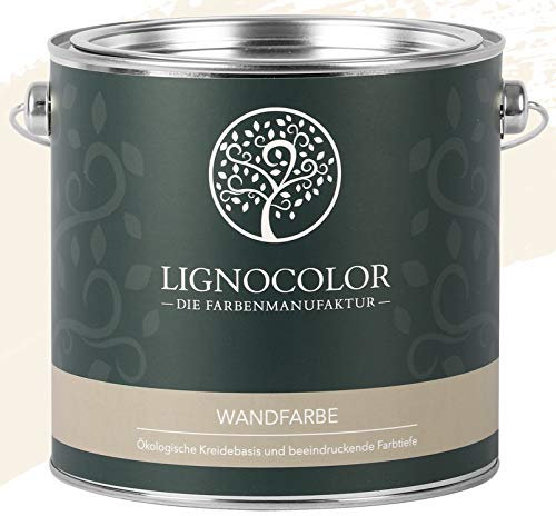 Lignocolor Wandfarbe Innenfarbe Deckenfarbe Kreidefarbe edelmatt 2,5 L (Powder)