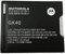 Batteria OEM Motorola GK40 per Moto G4 Play XT1607 GK40 3,8 V, Limited Edition