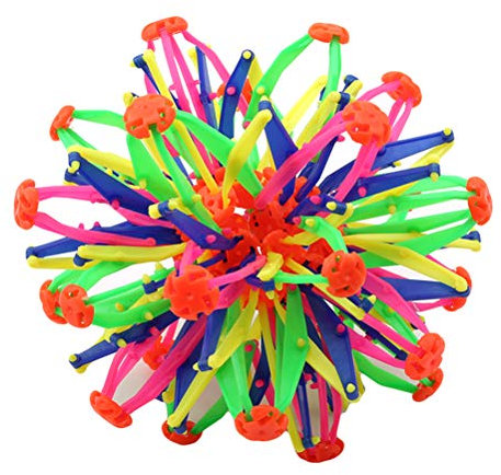Hihey Hoberman Sphere Teleskopkugel Kunststoff Stretch Ball Einziehbare Kugel Spielzeug Lustige Bunte Spielzeugball Für Kinder