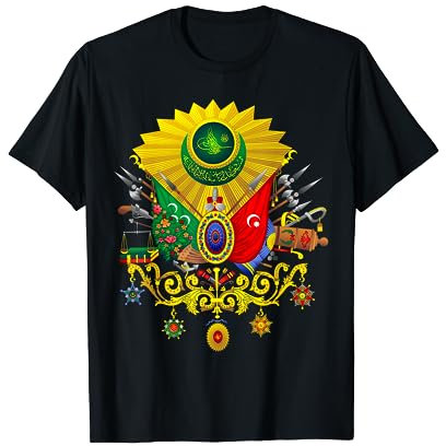 Coat of Arms Sultan Abdulhamid II Arma Kurulus Ottoman Osman T-Shirt