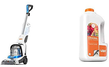 Vax Compact Power Carpet Cleaner & Original 1.5L Carpet Cleaner Solution