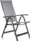 Rubberneck Aluminium Gartenstuhl Made in Germany 10-Stufen Hochlehner Klappstuhl, Belastbarkeit 130kg