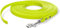 15m Schleppleine, Hundeleine, 1 Karabiner, Neon-Gelb, extra schmal, schmutz- und wasserabweisend
