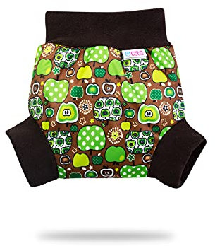 Petit Lulu Pull Up PUL Überhose Größe L (9-13 kg) | wasserdicht Schlupfüberhose für Höschenwindeln | Stoffwindeln | Hergestellt in der EU (Apple Cider)