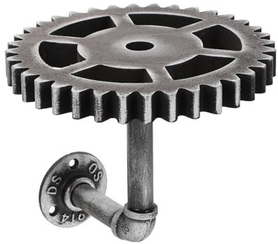 Industrielle Tuyau Étagère Murale Monté Flottant Plateau Rétro Steampunk Vitesse Plateau Rustique Fer Rack Vintage Support Mural pour Vintage Accueil Mur Décor