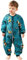 ZIGJOY Baby Schlafsack mit Füßen Langarm Hüft Reißverschluss 100% Baumwolle 1.5 TOG kinderSchlafsack Pyjama Ganzjahres für 2-4 Jahre Säuglinge Kleinkinder Kinder Jungen Mädchen Bagger