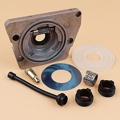 Luxuypon Ölpumpenantrieb, Schneckengetriebe, Kupplung, Staubschutz-Set, kompatibel mit Jonsered 625 630 670 Kettensägen-Ersatzteile 501512501
