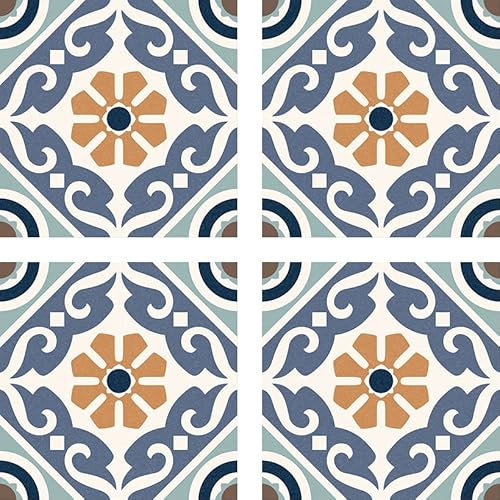 RIONI MIX 16.5 x 16.5 Feinsteinzeug Wand- und Bodenfliese Keramikfliese Fliese, Inhalt:1.1 m² (40 Fliesen)