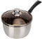Alvinlite Milk Pot Small Soup Pot Thickened Composite Steel Non-Magnetic Single Handle Cooking Utensils 18Cm Small