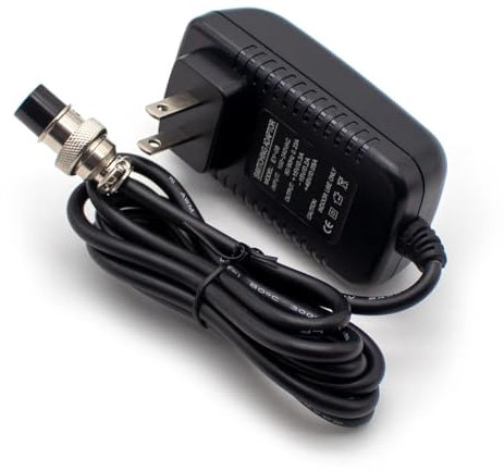 Jieotwice AC 100-240V EY-08 Adaptador de Corriente Para Mezclador, Fuente de Alimentación Externa Para Mezclador, 4 Orificios, 4 Pines Y 4 Orificios, Adecuado Para Mezcladores de 4/6/7/8 Canales