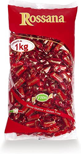 Rossana L'Originale, Caramelle Classiche finissime ripiene in Maxi Busta da 1 kg