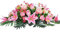 TONZN Vase Table Fleur Podium Table de conférence Fleur Artificielle décoration Fausse Fleur décoration Soie Fleur Salon Vase