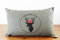 KAMACA Kissen SCHWARZWALDLIEBE 30 cm x 50 cm Flauschig gefülltes Kissen mit Reißverschluss Hingucker und wertiges Geschenk (Schwarzwaldliebe - Schwarze Schrift)