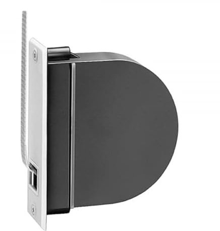 Rolladen Einlaßwickler mit 14 mm Mini - Gurtband grau Gurtwickler Unterputz