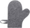 Yardwe Saunahandschuhe Saunahandschuh Filz Spa-Handschuh Sauna-Rücken-Peeling-Handschuhe Peeling-Handschuhe Dusch-Luffa-Schwamm Hitzeschutz Grau