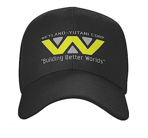 Basecap Vintage Aliens Film Nostromo Baseballmütze Atmungsaktiv Weyland Yutani Alien Dad Hut Performance Snapback Caps Trucker Hüte Weihnachten Geburtstag Geschenk