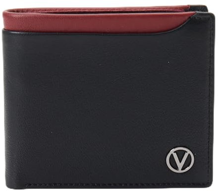 VALENTINO Damen Rush Reisezubehör-Brieftasche, Schwarz/Rot