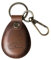 Étui pour pendentif Apple AirTag, porte-clés Airtags en cuir véritable, étui caché pour Air Tag [Marron foncé 2.0]