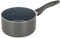 Crealys 539347 Casserole Aluminium AUTAN Ø 16 cm H 8 cm - Revêtement Antiadhésif Sain en Céramique effet pierre - Coloris Gris - Manche thermorésistant silicone - Tous feux dont induction