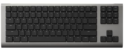ZENAIM Keyboard TKL, Wired US Layout, Low Profile, Rapid Trigger(Motion HACK), Magnetic Key Switch, Adjustable Actuation Point in 0.05mm increments