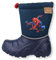 Kids2Go Spiderman - Stivali meteo con fodera calda e puntale protetto, coulisse sul fusto in blu, taglie 24-33, Blu, 30 EU