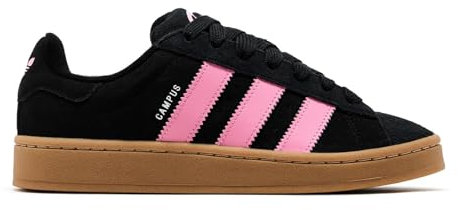 adidas Campus 00s Women's Sneakers, Core Black/White/True Pink, 8 UK