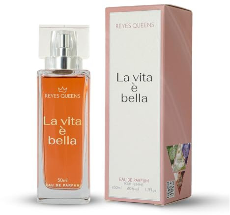 Mercury Snc Profumo Donna Ispirato e Compatibile con La Vie Est Belle 50 ml - Eau de Perfum - Profumi Equivalenti da Viaggio