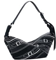 Desigual Umhängetasche Schultertasche Fibonacci Munster 2.0 Crossbody Bag Black schwarz