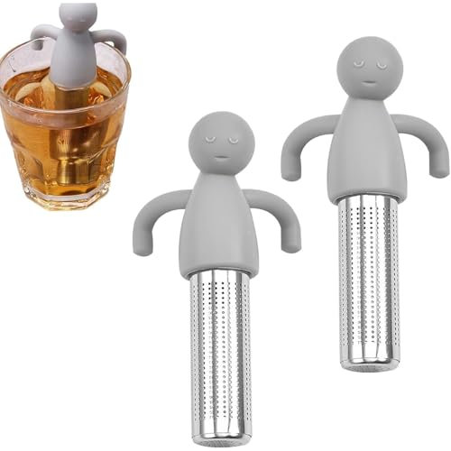Addein Tea Infuser for Loose Tea, Stainless Steel Fine Mesh Loose Tea Infuser, Creative Tea Leaf Strainer, Cute Loose Tea Holder for Teapots Cups Mugs