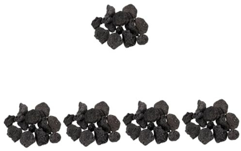 INOOMP 5packungen Volcanic Stone Ornamental Rocks Für Aquarien Und Garten Packung Dekorative -Steine Für Pflanzen Und Blumenpotte Porös Und Atmungsaktiv