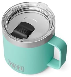 YETI Rambler 14 oz (414 ml) Stapelbare Tasse Mit Durasip Keramikbeschichtung - Seafoam