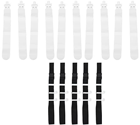 WOHPNLE 5 PCs Verstellbare Flaggenfußball -Set, PP Material Flag -Fußballgürtel Spieler Taillengurt Flaggen Flaggen für Kinder und Erwachsene, 10 Flaggen + 5 Gürtel für Sport & Spiele (Weiß)