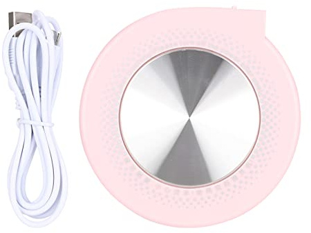 Piatta da caffè a tazza da caffè riscaldatore di caffè portatile per scrivania multifunzionale tazza USB tazze isolanti tappetino da isola (Rosa)