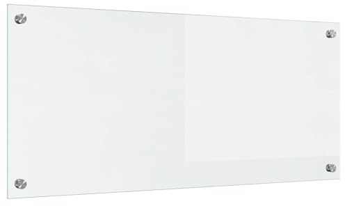 vidaXL Küchenrückwand Transparent 90 x 40 cm Gehärtetes Glas