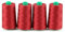 ACKERMANN 4X 5.000m UNIVERSAL NÄHGARN, Stärke 120, Qualitätsgarn, Overlockgarn, Garn für Overlock-Nähmaschinen (815)