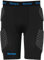 Kempa Protection Shorts, gepolsterte Unterzieh-Shorts für Herren, kurze Protektoren-Hose, Unterzieh-Hose für Handball, Volleyball & Co., schwarz