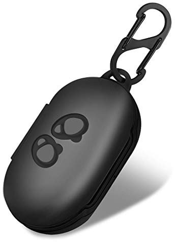 Geekria Silicone Case Cover Compatible with SAMSUNG Galaxy Buds+ Plus True Wireless Earbuds, Protective Carrying Case with Keychain Hook, Charging Port Accessible