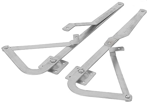 HECASA 55-2 Attic Ladder Spreader Hinge Arms Replacement Counter Balance Arms Hinge Kit Compatible with 2010-Up Werner Mk 5, WU2210, W2208, W2210 Thick Zinc
