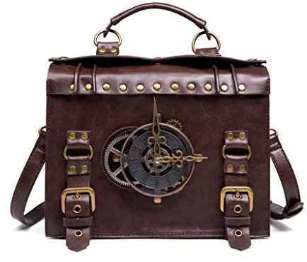 Ocobudbxw Steampunk Gear Crossbody Bags Messenger Bags Retro Handtaschen Umhängetasche Gothic