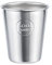 Soulbottles Unisex – Erwachsene soulcups Steel Edelstahlbecher, Silber, 0,3L