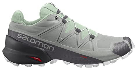 Salomon Speedcross 5 Women's Trail Running Shoes, Grip, Stability, and Fit, Wrought Iron, 9