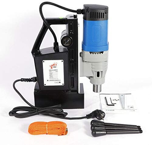 SHZICMY Magnetbohrmaschine Kernbohrmaschine 1680W 13800N Bohrmaschine Kernbohrer 3-28mm Magnetfußbohrmaschine Magnetbohrer