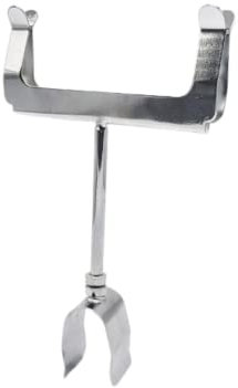 Chrome Display Price Ticket Card Holder Clothes Rail -Push On Type