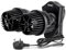 hygger 2 * 4000LPH Double Head Aquarium Wave Maker, 5W Ultra Quiet Aquarium Circulation Pump, Fish Tank Wave Maker with Strong Magnetic Suction Base, 360°Adjustable Power Head, for 151-416L Tank