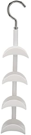 TITA-DONG Widened Multiple Hooks Design Purse Hanger for Closet, Bag Hanger, Acrylic Purse Handbag Organizer, 360 Degree Rotatable Bag Handbags Coat Hanger for Beauty Salons Spa