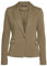 VERO MODA Damen Jersey Blazer Sakko Julia leichte Stoffjacke 10154123 Capers 40