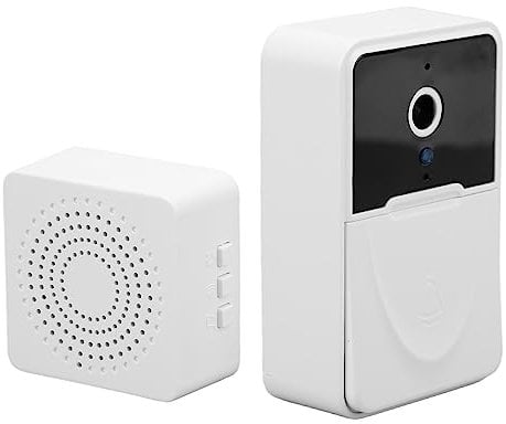 X3 Smart Video Doorbell with Two Way Voice, HD Wide Angle Lens, Remote Video Call, and Day and Night Camera for Home Security
